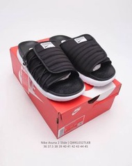 Nike Asuna Slide 2 Slide  Men's and women's outdoor slippers . EU Size：36 37.5 38 39 40 41 42 43 44  45