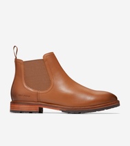 Cole Haan Man Berkshire Lug Chelsea Boot - Sepatu Pria (Coklat)