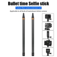 【Best-Selling】 For Carbon Fiber Invisible Selfie 290cm Extended Action Video Cameras Selfie Sticks C