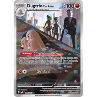 TCG Pokemon Indonesia MA3 Evolution Mega Dream Dugtrio Rocket Team 206/193 AR