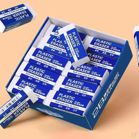 2B Pencils Eraser Student Office School Stationery Writing Art Drawing Rubber Wrong Questions Correc