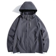 Jacket Men's 2025 Spring Autumn Workwear Outdoor Jacket Men's Windproof Waterproof Workwear Sports J