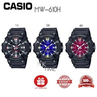 Casio Sports Model MW-610H-1A/2A/4A Analog Watches