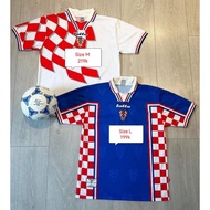 Croatia 98 CROATIA98 retro blockcore football shirt