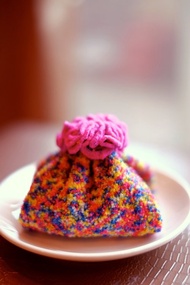 櫻花和菓子  沐浴球 粉紫球