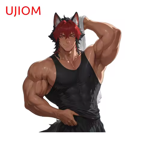 UJIOM Komano Manato Zenless Zone Zero Wall Sticker Premium Creative Design Unique Scratch Proof Deca