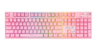 SIGNO Keyboard Optical RedSW KB-741 PINK (2Y) GMK-000583
