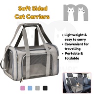 【Mi Pet Lover】Soft Sided Cat Dog Carrier Airline Approved Pet Carrier