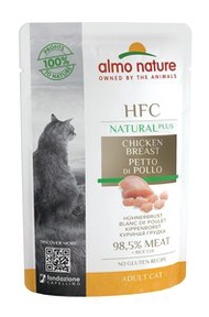 almo nature - HFC Natural Plus 雞胸 鮮嫩包 (55g) 貓濕糧 4700/125672