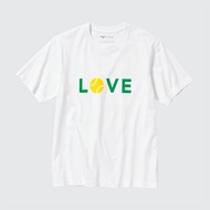 Uniqlo Men's Women's Clothing Roger Federer Roger Federerer [Love] Short-Sleeved T-Shirt