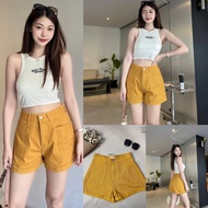 Jsara Jeans 21187-3 Shorts Custard Yellow