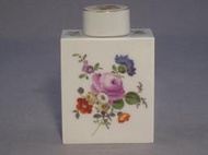 麥森 Meissen Tea Caddy 麥森花束茶葉罐