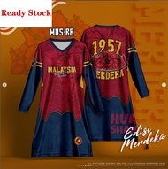2025 68th Malaysia Independence Day Jersey 68th Anniversary Celebration Sports Jersey Muslim