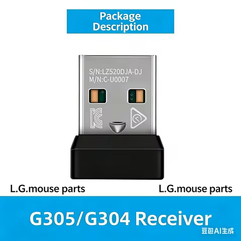 for Logitech USB stable receiver Bluetooth receiver wireless mouse and keyboard receiver new G304 G3