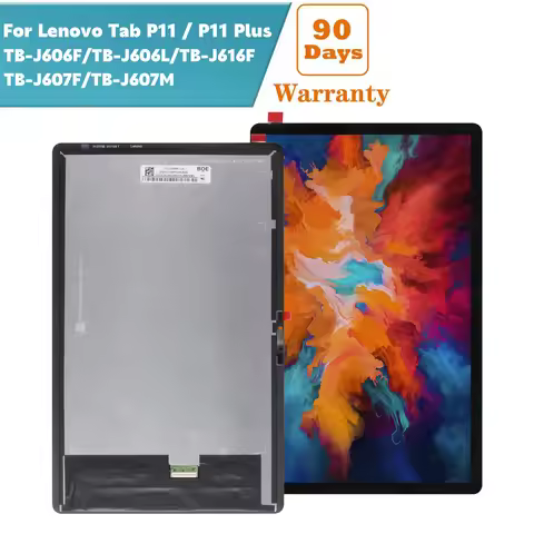 11" For Lenovo Tab P11/P11 Plus TB-J606F TB-J606L TB-J606 TB-J616 TB-J607M LCD Display Touch Screen 