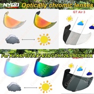 Optical Photochromic Helmet Visor Lens For K1 K6 PISTA X14 Z8 GT HJ26 R50S RX7X Starry Sky UV400 Ant