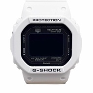 卡西歐 G-SHOCK GSQUAD 5600 系列 DWH56007JR 男士電子錶，黑色/白色配色，樹脂錶殼
