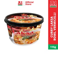 [Bowl Noodle] A1 Curry Laksa Vermicelli Instant Noodles (115g)