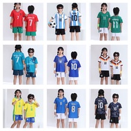 High Quality Kids Sportswear Outdoor Football Training Suit Set Children's Quick Drying Sportswear