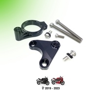 ขาจับกันสะบัด สำหรับ HONDA CBR650R ปี 2019 - 2023 ตรงรุ่น พร้อมอุปกรณ์ติดตั้งฟรี อะไหล่แต่ง อลูมิเนี