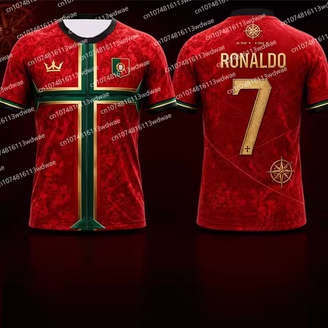 Fan Classic Football Jersey Men football T-shirt Ronaldo 7 Jersey football training Special Edition