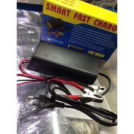 Charger AKI Mobil Cas Aki Mobil motor Smart Fast Charger 10A