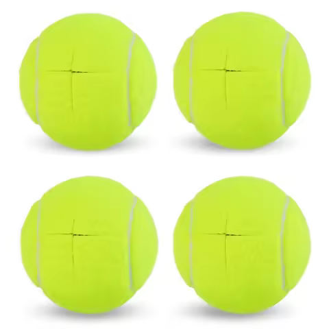 Walker Tennis Balls Pre-Cut for More Durable And Protection Elastic Rubber Core Multiple Colors Stur