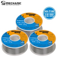 MECHANIC 1PCS HX-T100 200g Soldering Wire Mild Rosin Core 0.3mm 0.4mm 0.5mm 0.6mm 0.8mm 1mm 1.2mm Fo