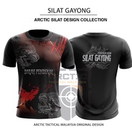 Malaysia Sublimation Printed Round Neck Short Sleeve T-Shirt Silat Fighter Seni Silat Silat Gayong R