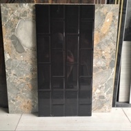 Keramik granit Dinding dapur/kamar mandi 30x60 Motif bata DTube black