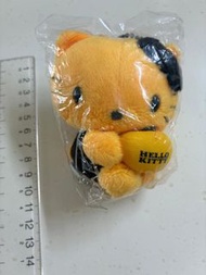 【絕版珍藏】2007年正版 Sanrio Hello Kitty 風水開運招財貓公仔吊飾（全新連原裝吊牌/黃色旺金運/小判金幣/日本限定老物）