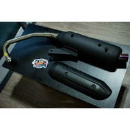 JVT Pipe V3 for Mio Sporty black Titanium Tip V3