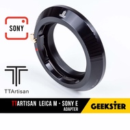 เมาท์แปลง TTArtisan LM-E / LM-FE / LM-NEX Adapter สำหรับแปลงเลนส์ Leica M ไปใช้กับกล้อง Sony Mirrorl