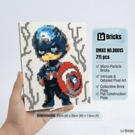 All New LS BRICKS Flat panel painting Block Figure DIY Cute Collectible Brick Toy for Kids & Adults