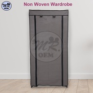 MR OEM Non-Woven Waterproof Wardrobe Dust Cover Curtain Multifunction Wardrobe Organization Storage Rack Almari Rak Baju