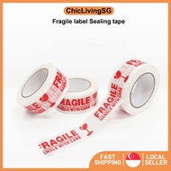 【SG】Fragile Tape / Fragile Adhesive Tape 48mm x 100m / Fragile Label Tape Roll
