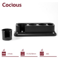 51/53/58mm Coffee Tamper Holder 4 Holes ABS Tamper Station Holder Support Base Coffee Accessories