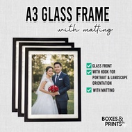 A3 PHOTO FRAME WITH PICTURE. FOR WEDDING, FAMILY PICTURE, GRADUATION PICTURE