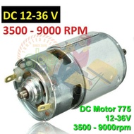 Sd Dynamo Motor Dc 775 12-36V 3500-9000Rpm Large Torque