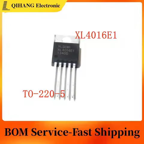 5-10PCS XL4016E1 XL4016 TO-220-5 40V8A DC-DC Step-Down Chip