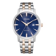 Citizen Eco Drive BM7466-81L Blue Analog Gold Tone Stainless Steel Men's Watch