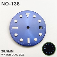 28.5mm Watch Repair Replacement Parts Watch Dial For 2813/8215/8200 Movement