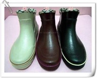 台灣製造【專球牌】風靡日本短筒女用雨鞋 雨靴 短筒雨靴 工作鞋 防水鞋 ~破盤超低價