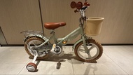 FOREVER 兒童單車 14吋 附設輔助輪及前置車籃