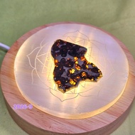 Kenya Olive Meteorite Sericho Meteorite Collectible Grade Laminated Play Slice 2026-9~Excellent Amul