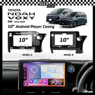 Toyota Noah / Voxy R90 2022-2024 10" Android Player Casing Installation Dash Kit Player Casing With 