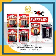EVEREADY Battery / EVEREADY Super Heavy Duty Battery - AAA / AA / 9V / C / D / 6V