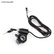 ruieraaaPET 12V/24V/36V/48V/60V/72V Throttle Ebike With Battery Power Display Thumb Grips .