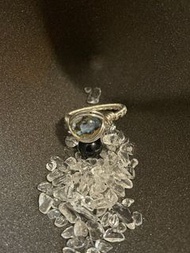 流體酒精畫X 金屬繞線戒指首飾-CR051（全人手手工製作）