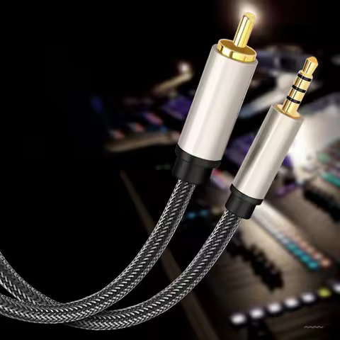 Digital Coaxial Audio Video Cable 3.5mm Jack RCA to RCA Stereo SPDIF Coaxial Connector Cable for Xia